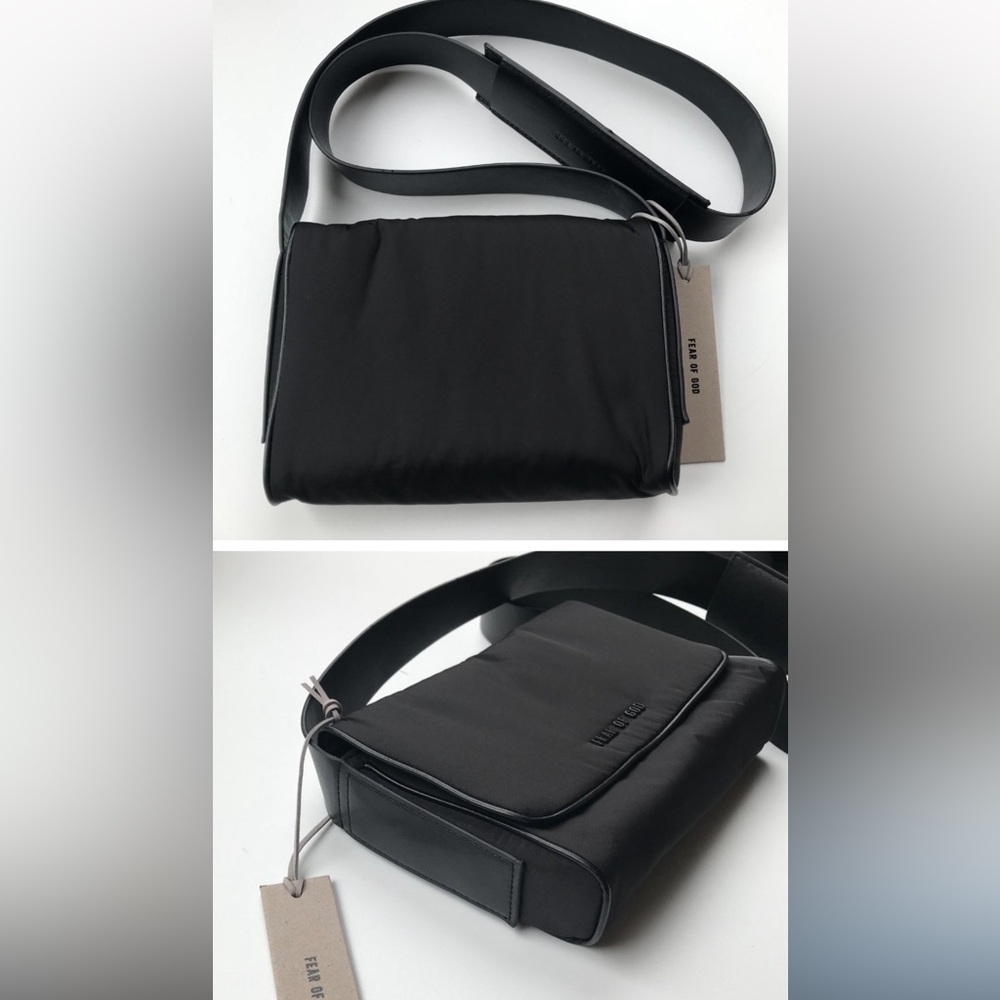 Fear of god black cross bag